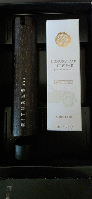 Kit Perfume Coche Lujo Rituals Blanco Albahaca