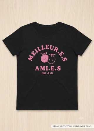 Camiseta Meilleures Amies Talla L