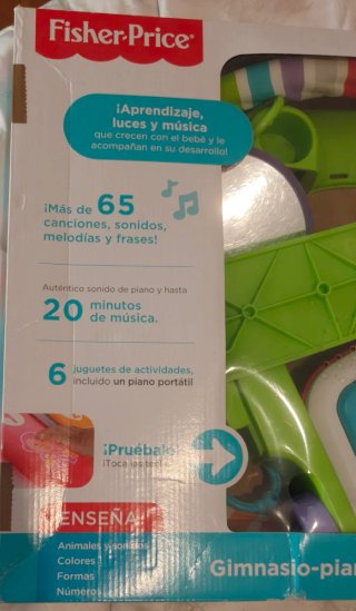 Gimnasio Bebé Fisher-Price Piano Pataditas