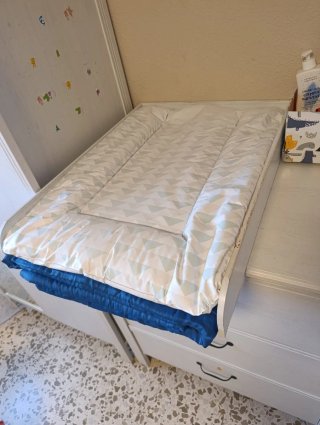 Cambiador bebé para cómoda