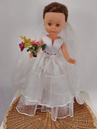 Nancy Novia Muñeca Vestido Boda