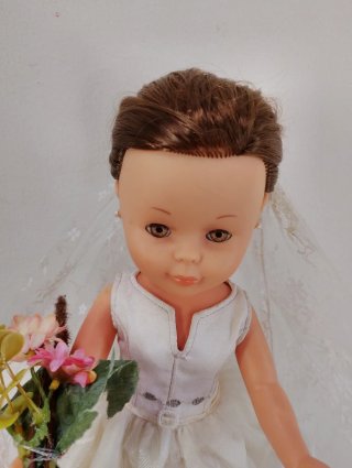 Nancy Novia Muñeca Vestido Boda