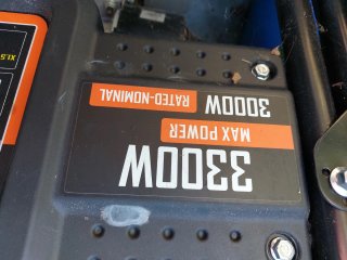 Generador Eléctrico Turbo 3300W