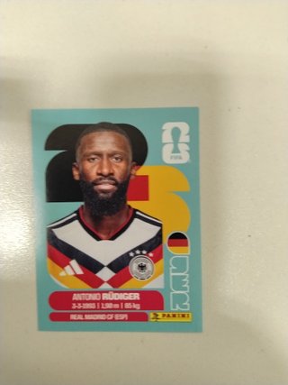 Cromo Antonio Rüdiger Mundial FIFA