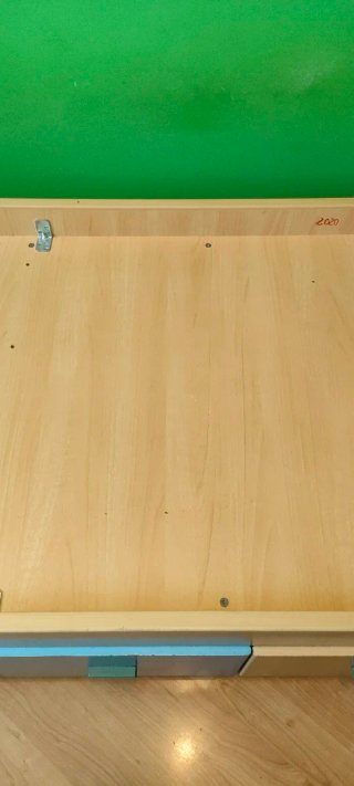 Estructura de cama con 5 cajones