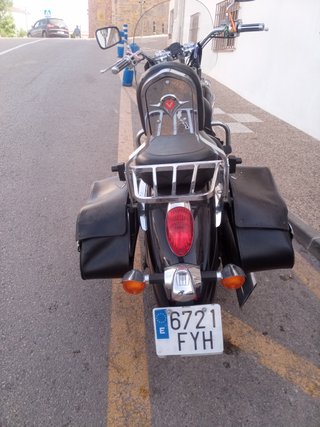 Kawasaki Vulcan 900 Classic Negra