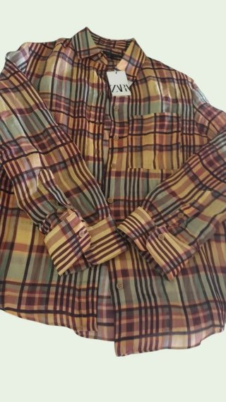 Camisa Zara . Etiqueta!