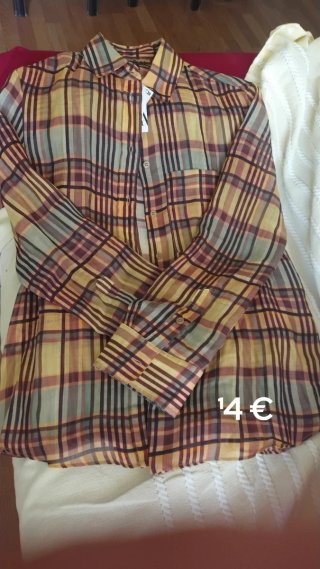 Camisa Zara . Etiqueta!