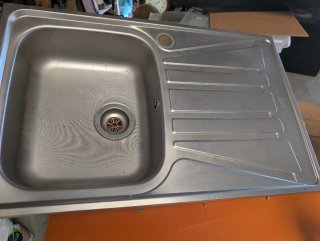 Lote Horno Zanussi funcionando y Fregadero Teka