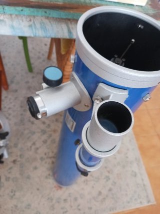 Antiguo Telescopio Reflector Bresser 115/920mm