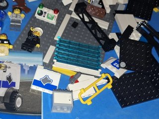 Lego City 7744 Police  Station