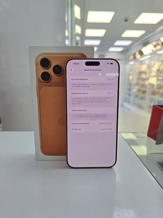 iPhone 17 Pro Max 256GB Naranja Como Nuevo ConCaja