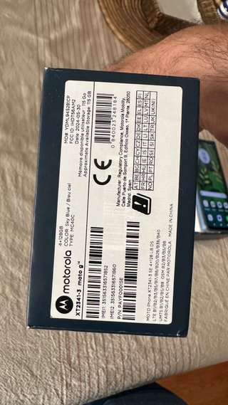 Móvil Motorola Moto G14 128GB Azul