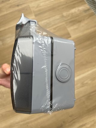 NUEVO! Enchufe Doble Estanco Exterior 2uds