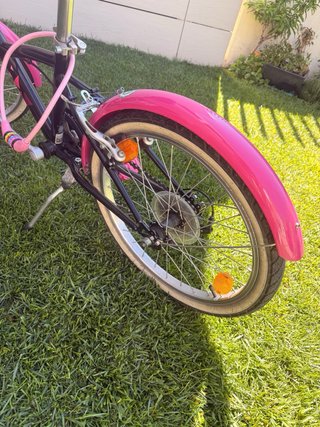 Bicicleta niña rosa “BTWIN” - 20 pulgadas
