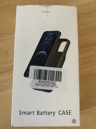 Funda Batería Morada para iPhone 12/12 Pro