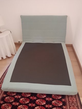 Sillón cama verde agua Maisons du Monde