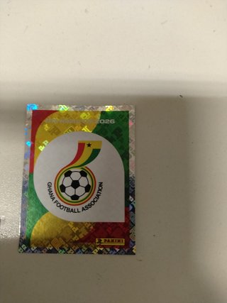 Cromo Ghana Football Association Mundial 2026