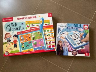 Juegos Interactivos Clementoni y Educa Frozen