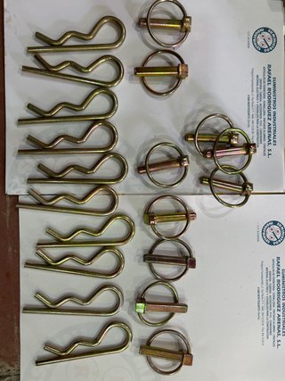 20 Pasadores (10 R 10mm y 10 Círculo 4.5cm)