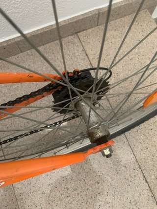 Bicicleta Orbea Naranja