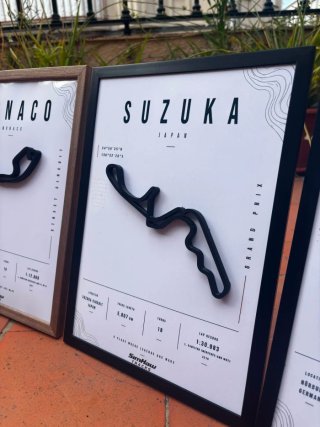 Cuadro circuito 3D SimHaw Tracks