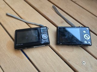 Casio Exilim Fotocamere Digitali Nere