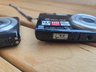 Casio Exilim Fotocamere Digitali Nere