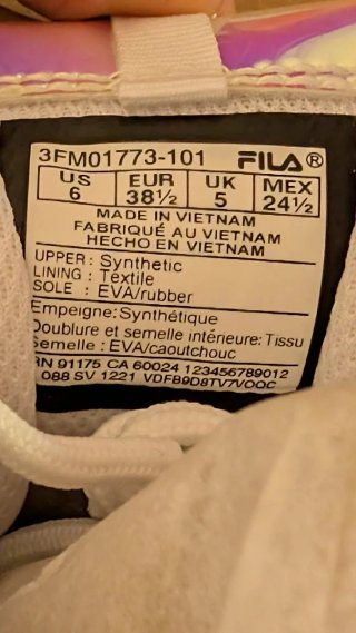Zapatillas Fila Blancas