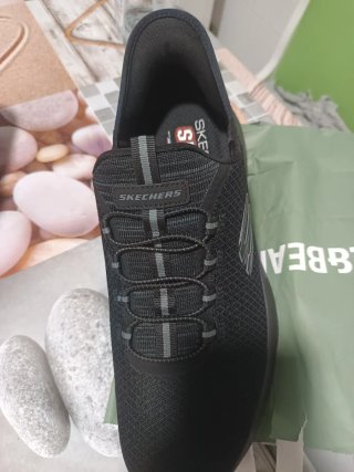 Zapatillas Skechers Hombre Negras
