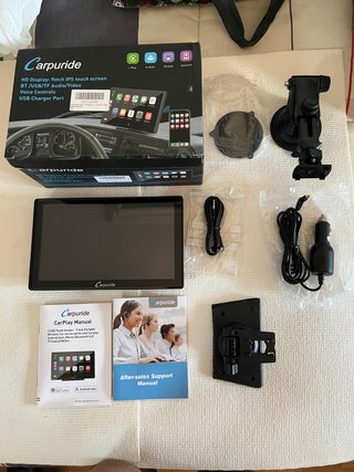 Carpuride Navegador Pantalla Táctil IPS