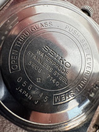 Seiko Lord Matic LM 5606-7140 Automático