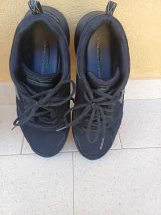 Scarpe Skechers Uomo Memory Foam Nere