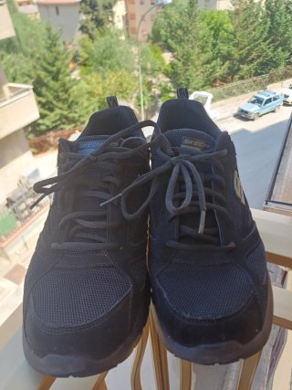 Scarpe Skechers Uomo Memory Foam Nere