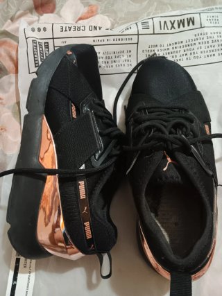 Zapatillas Puma Negras Mujer