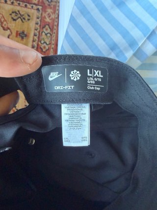 Gorra Nike Club Cap Tn Air L/XL Negra