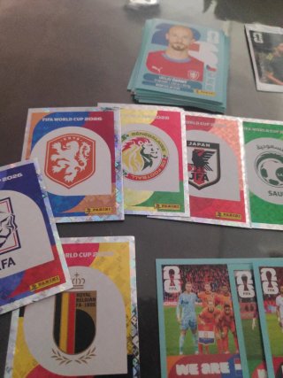 50 Cromos FIFA World Cup + 6 Coca-Cola