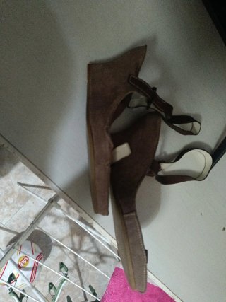 Zapatos de fiesta beige y marrón Etxart and Panno