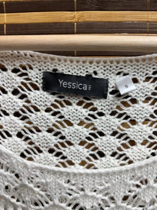 Jersey de punto calado estilo boho