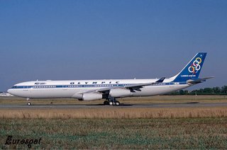 Avión Airbus A340-300 OLIMPIC AIRWAYS Herpa 1/500
