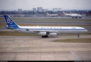 Avión Airbus A340-300 OLIMPIC AIRWAYS Herpa 1/500