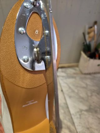 Pattini da ghiaccio BladeRunner bianchi