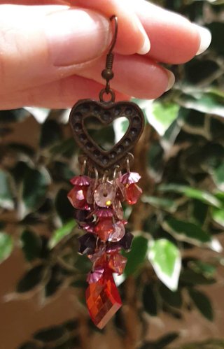 Pendientes Corazón ❤ estilo romántico