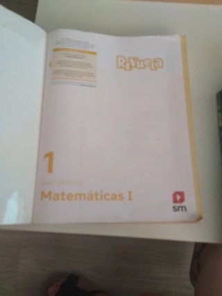 Matemáticas I 1 bachillerato Revuela