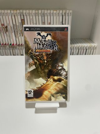 Monster Hunter Freedom PSP PAL ESP BLACK LABEL