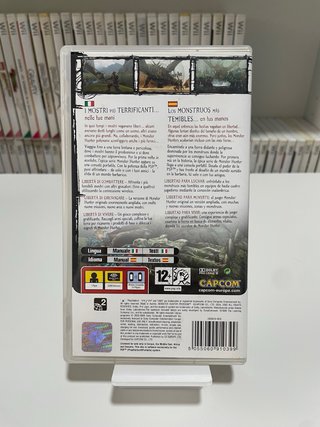 Monster Hunter Freedom PSP PAL ESP BLACK LABEL