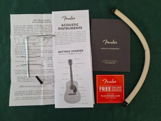 Fender PS220E OV Parlor Natural Guitarra acústica