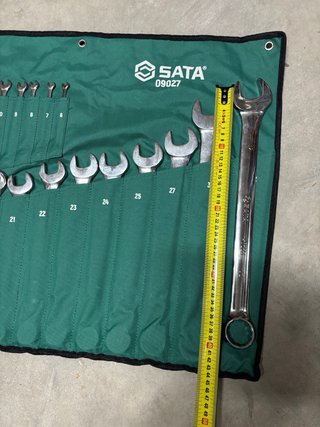 Conjunto de 23 Chaves Combinadas SATA
