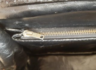 Bolso Piel Cocodrilo Años 40-50