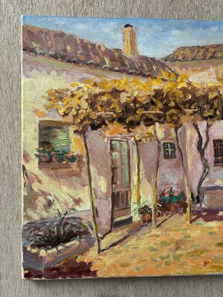 Pintura al óleo sobre lienzo. Piñero.